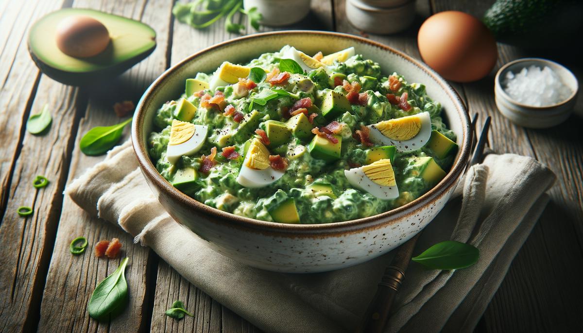 Keto Avocado Egg Salad