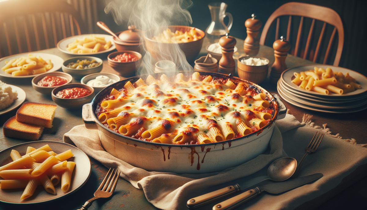 Baked Ziti with Ricotta