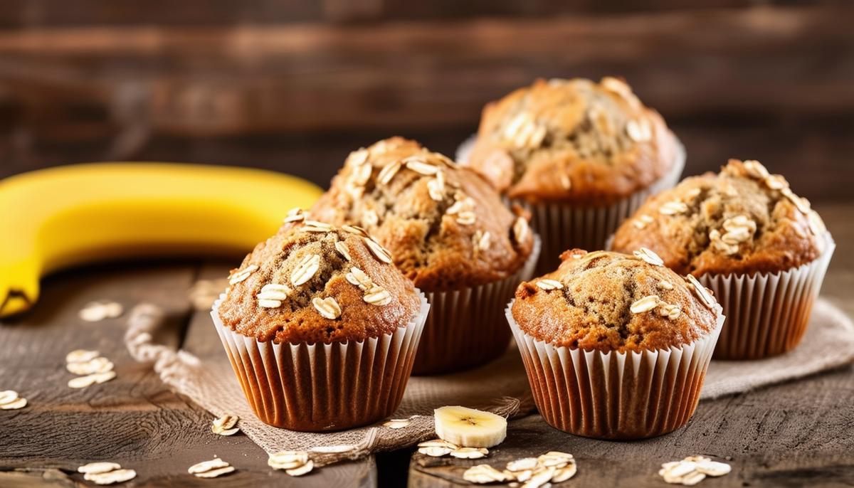Banana Oat Muffins Recipe