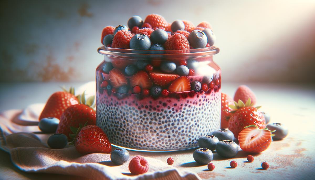 Chia Pudding with Fresh Berries