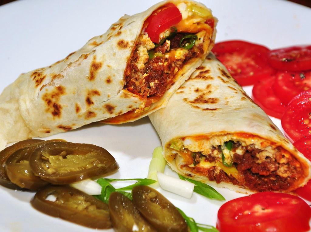 Sausage Breakfast Burrito Recipe