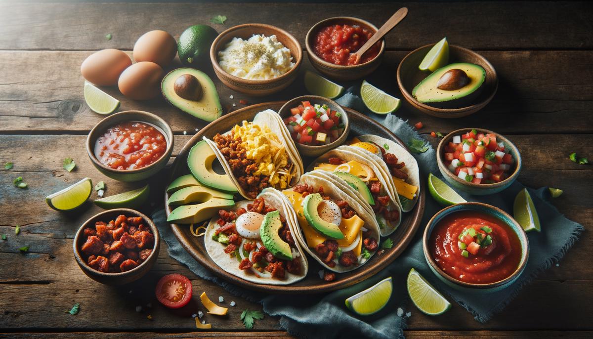 Chorizo Breakfast Tacos