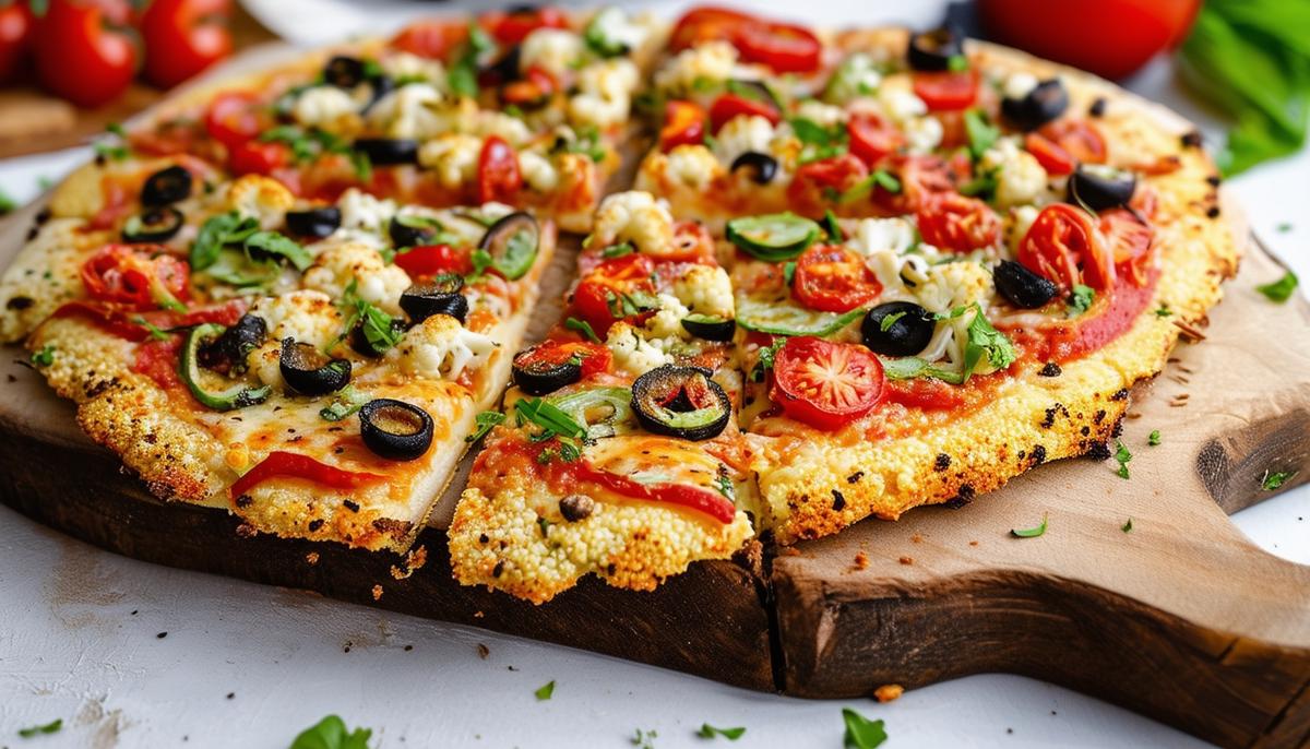 Gluten-Free Cauliflower Pizza