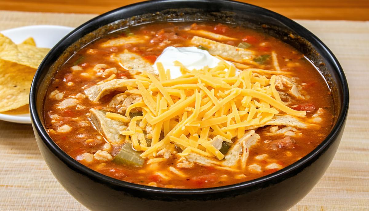 One-Pot Chicken Enchilada Soup