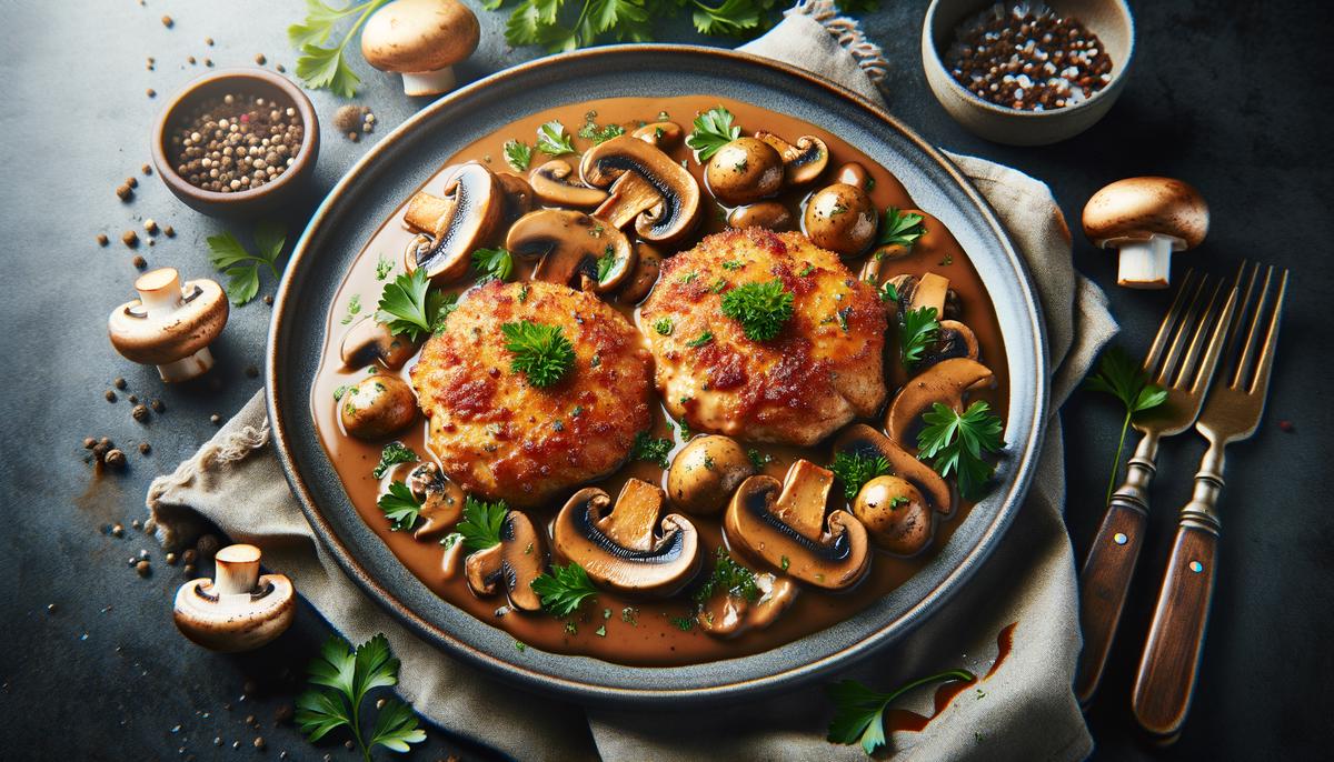 Chicken Marsala with Mushrooms