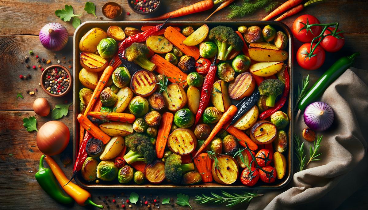Garlic Roasted Vegetables