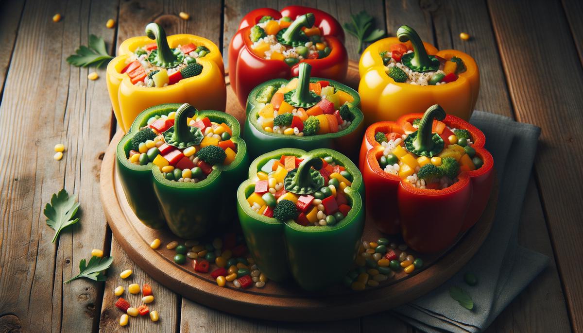 Vegetarian Stuffed Peppers