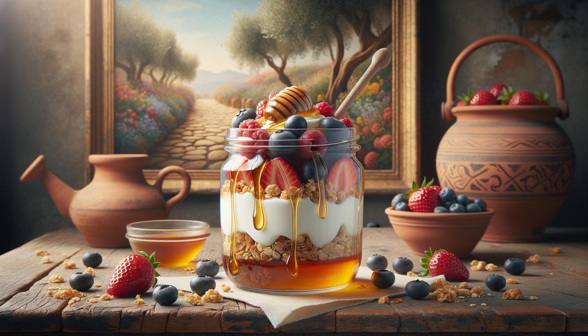 Greek Yogurt Parfait with Honey