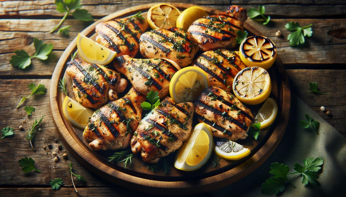 Grilled Lemon Herb Chicken