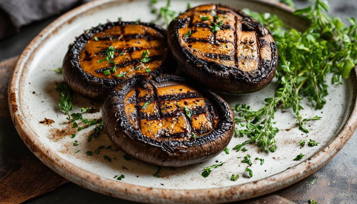 Grilled Portobello Mushrooms