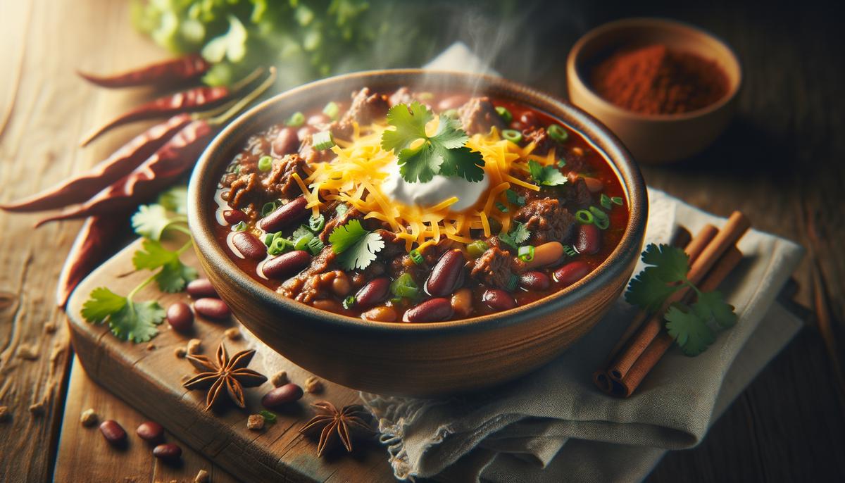 Beef and Bean Chili Recipe