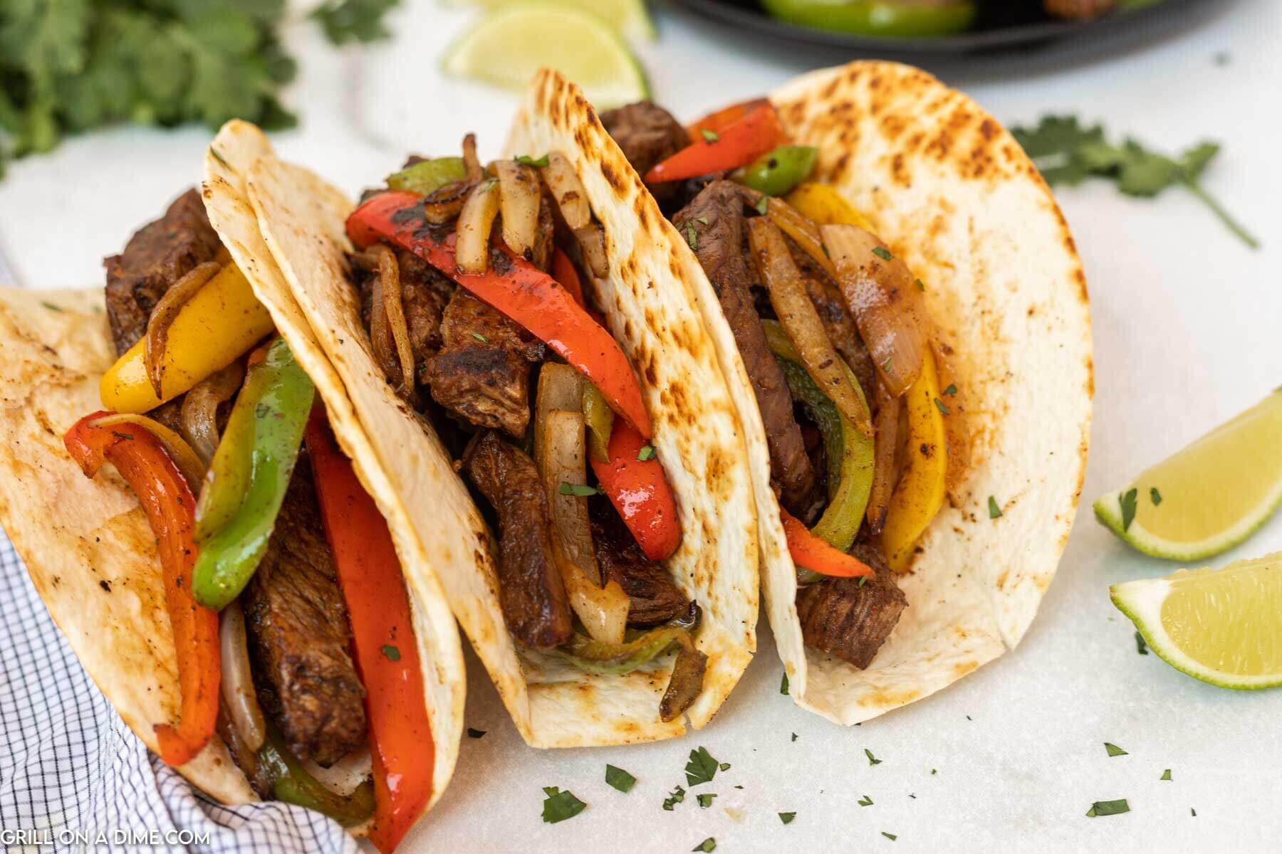 Gluten-Free Beef Fajitas