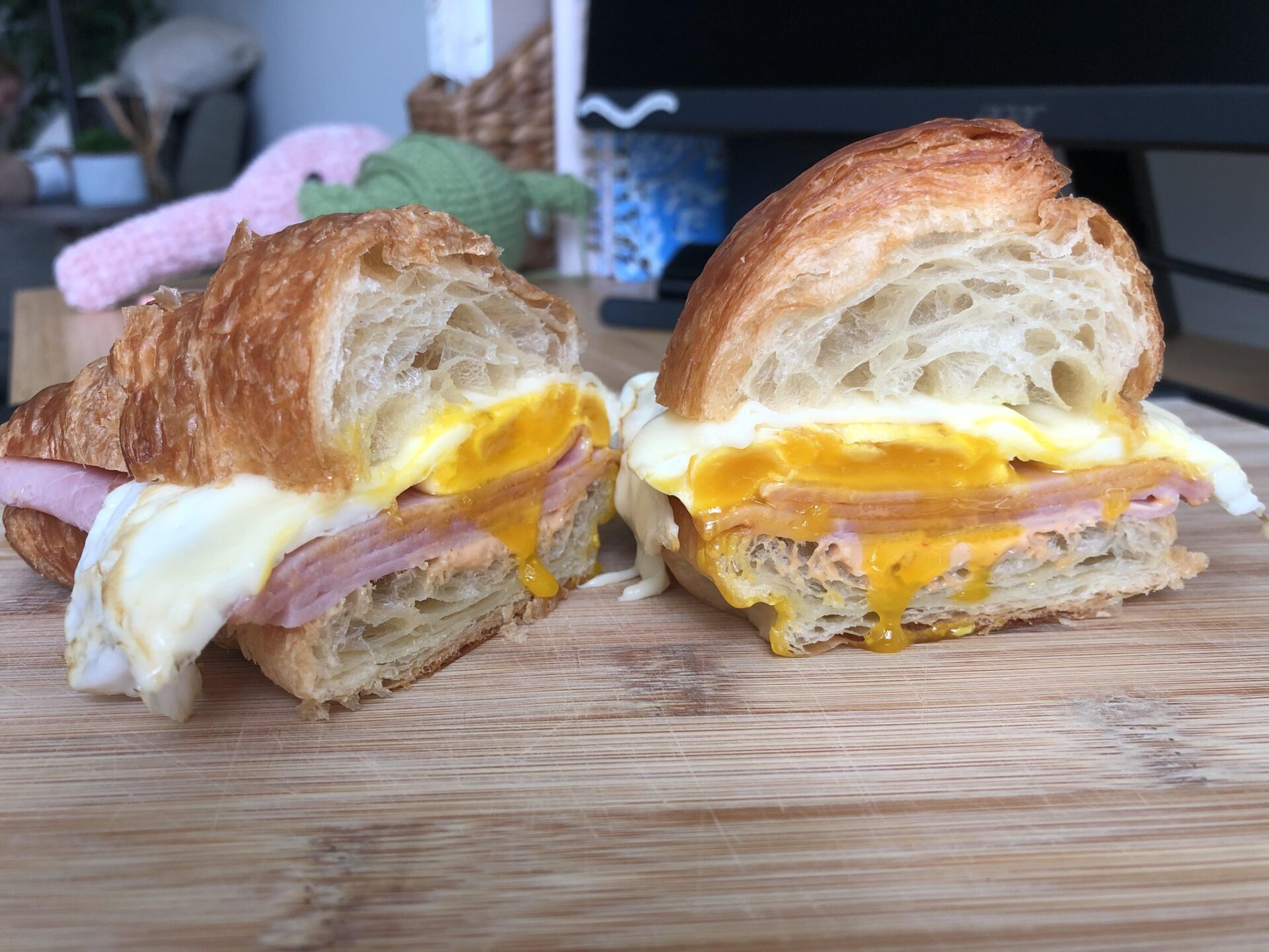 Ham and Cheese Croissant Recipe
