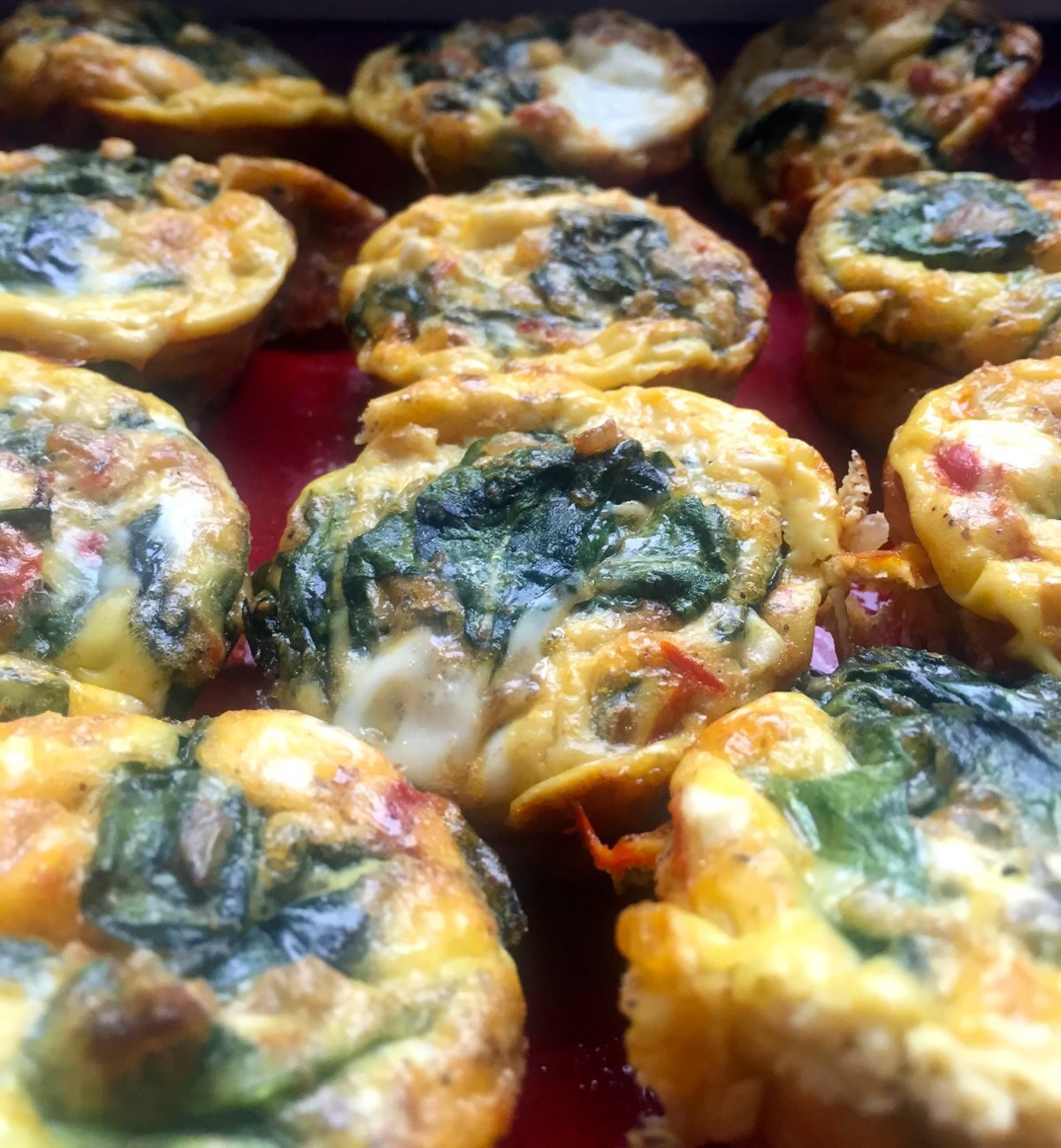 Mini Spinach Quiche Recipe