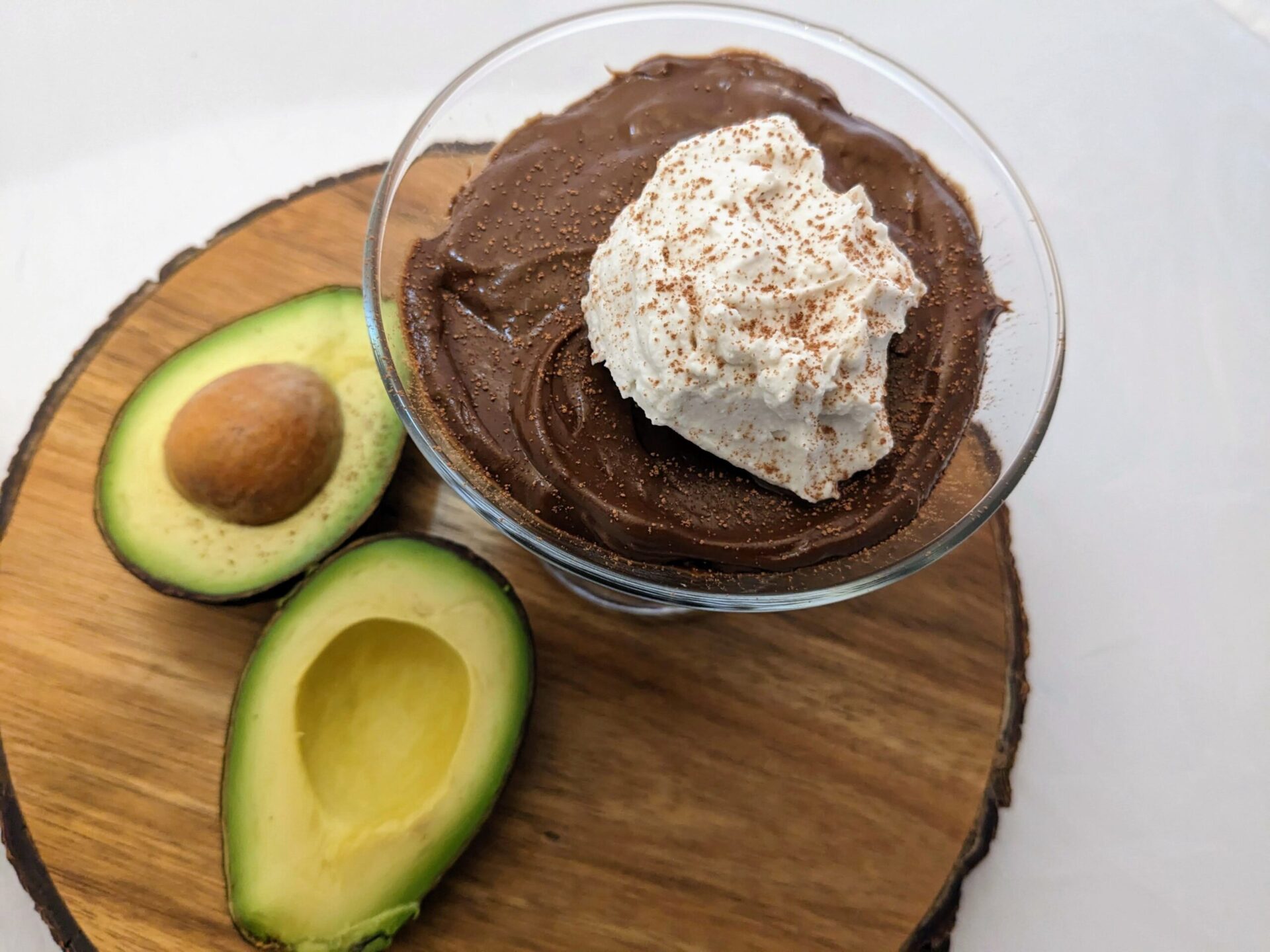 Vegan Avocado Chocolate Mousse