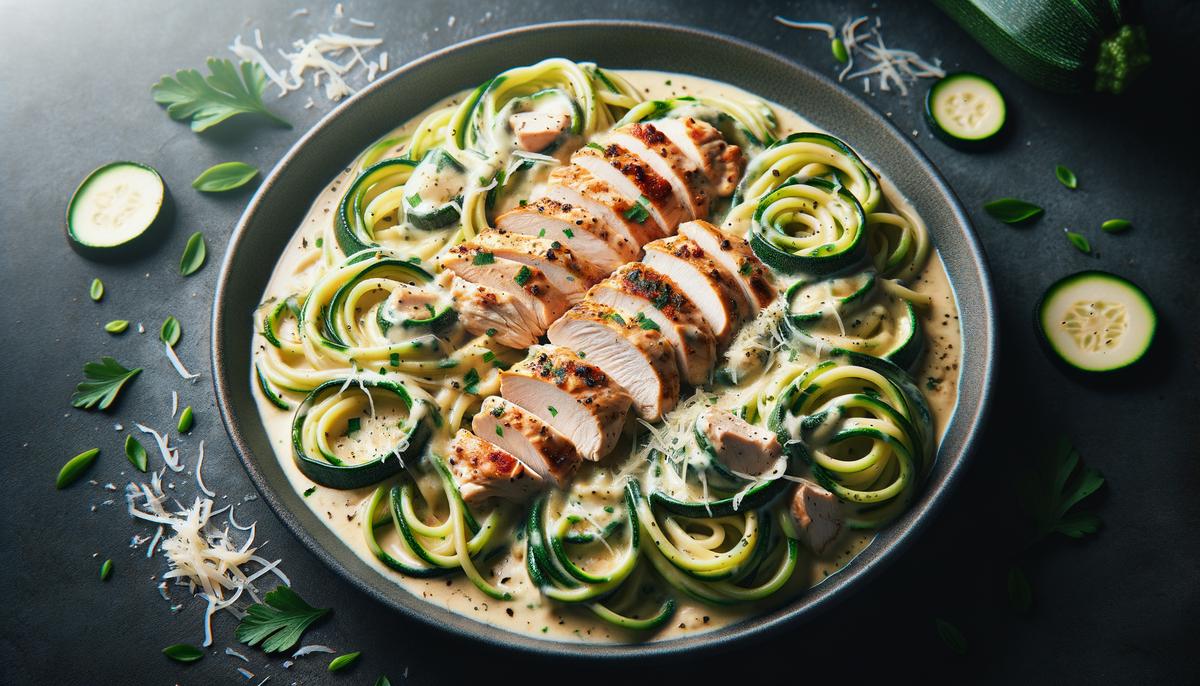 Keto Chicken Alfredo Recipe