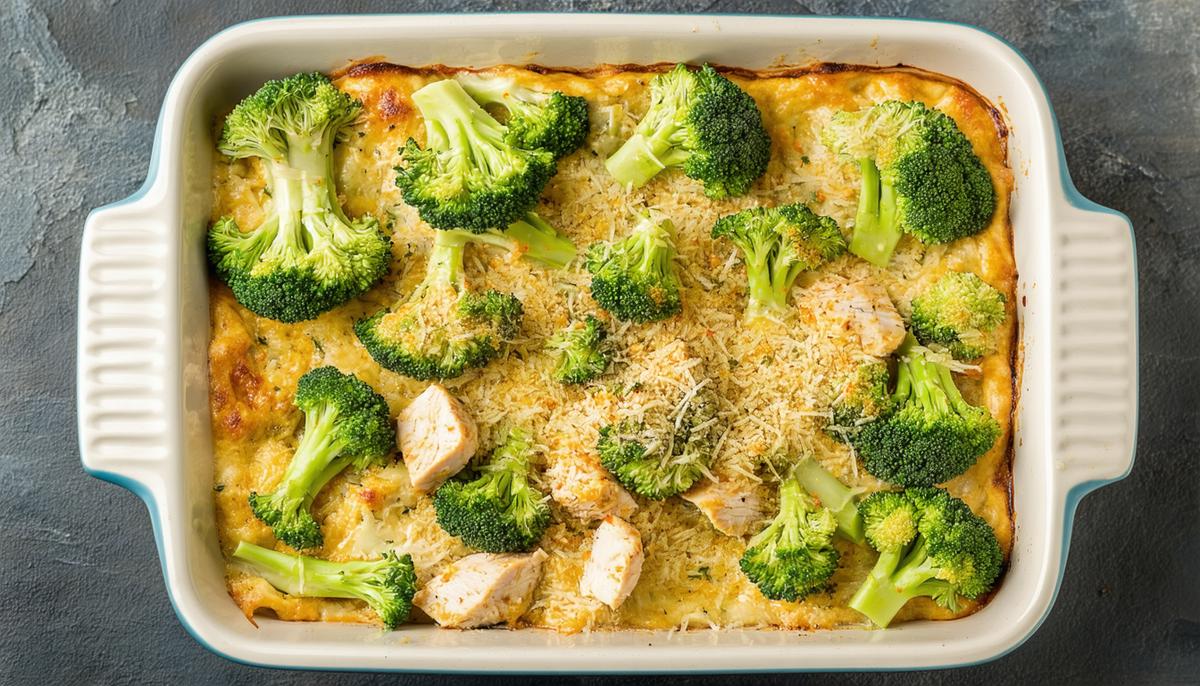 Keto Chicken Broccoli Casserole