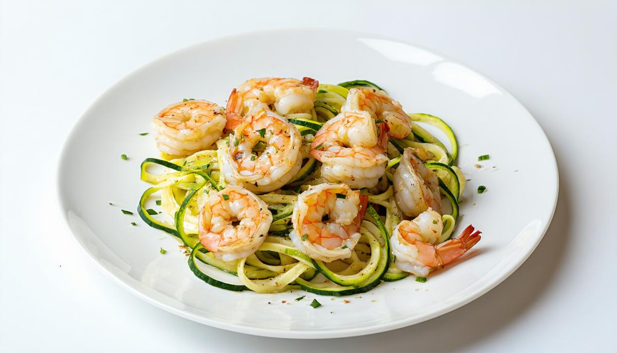 Keto Lemon Garlic Shrimp