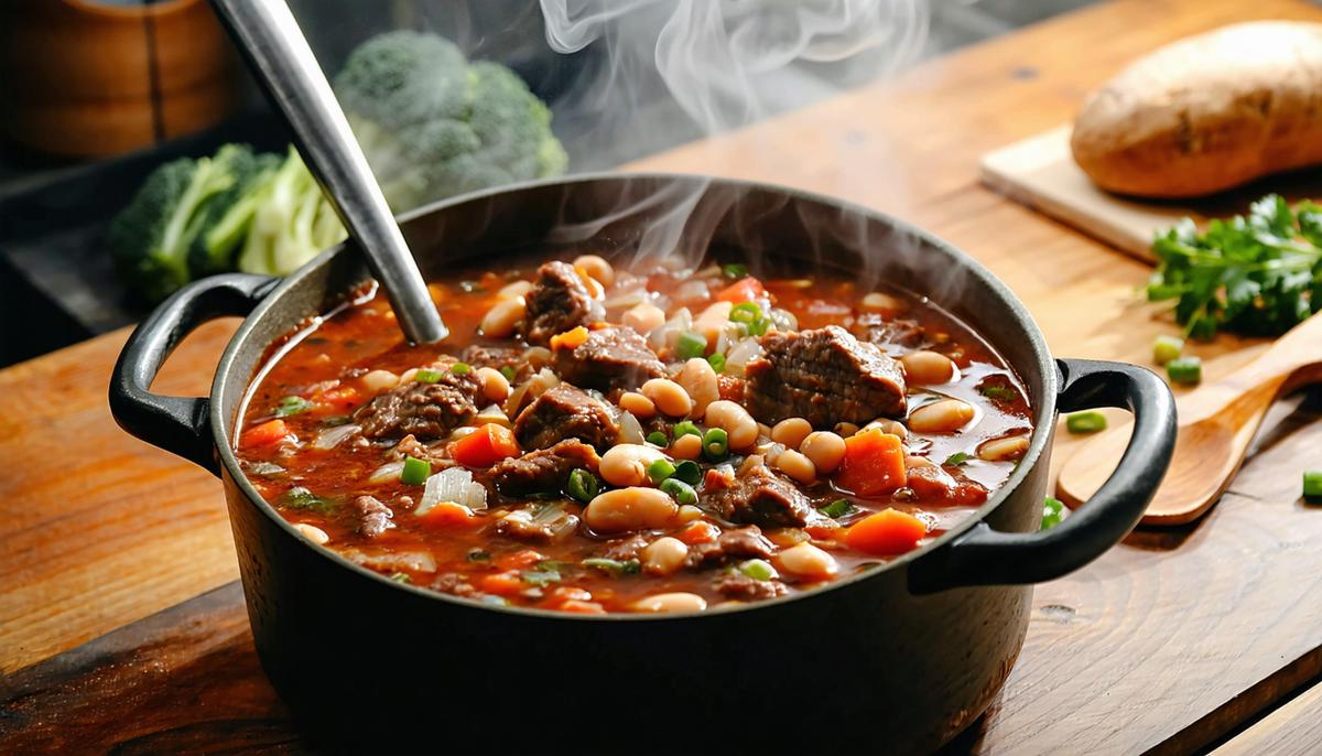 One-Pot Beef and Bean Stew