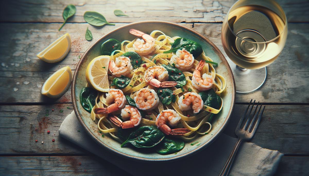 One-Pot Lemon Garlic Shrimp