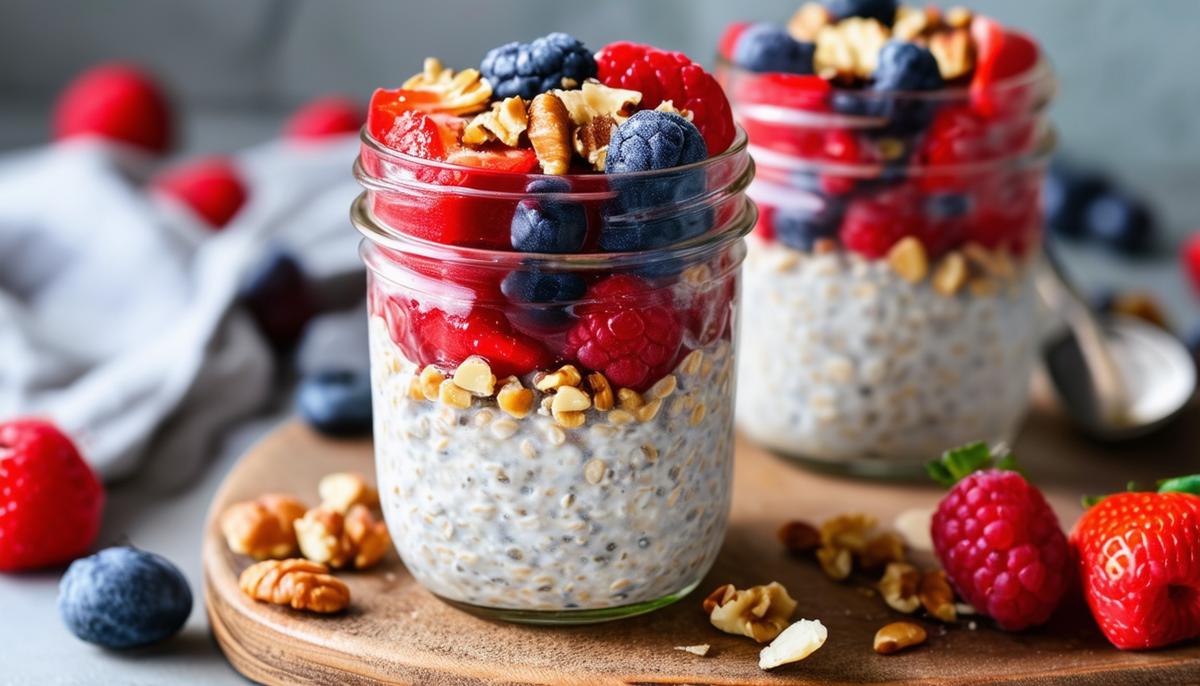 Overnight Oats with Almond Milk