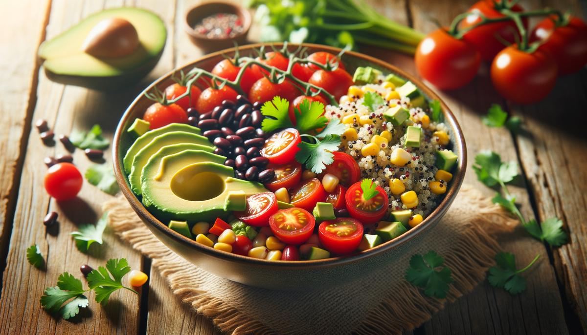 Quinoa Salad with Black Beans