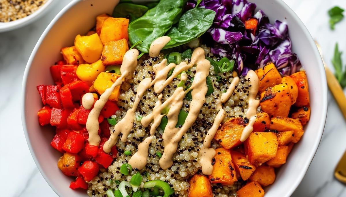 Quinoa and Roasted Vegetable Bowl