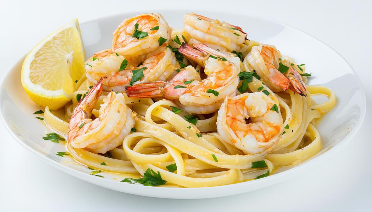 Shrimp Scampi Linguine