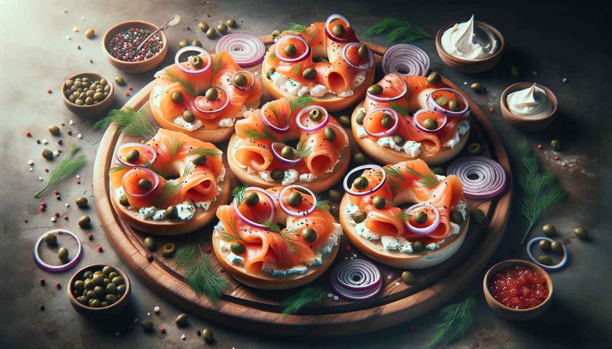 Bagel with Salmon Recipe