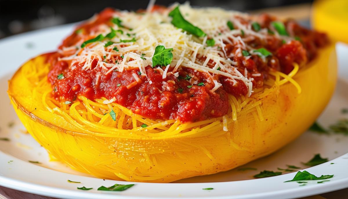 Spaghetti Squash Marinara Recipe