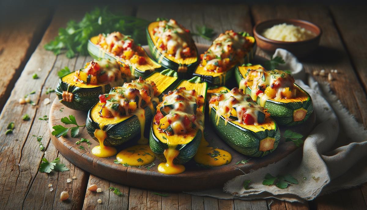 Stuffed Zucchini Boats
