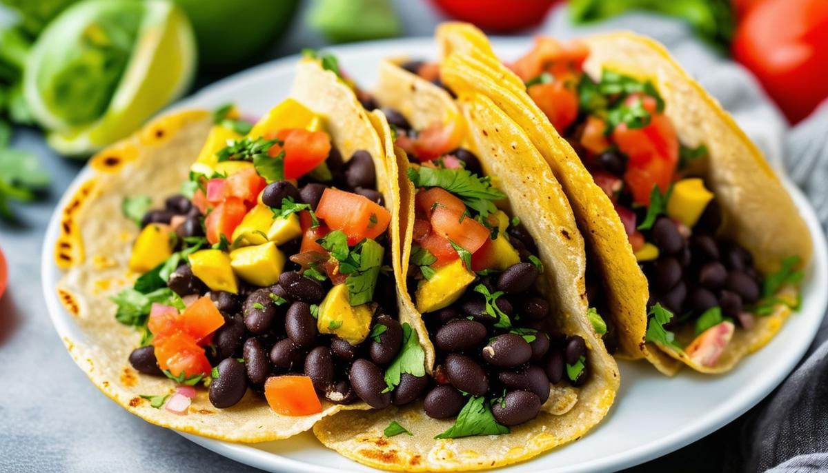 Vegan Black Bean Tacos