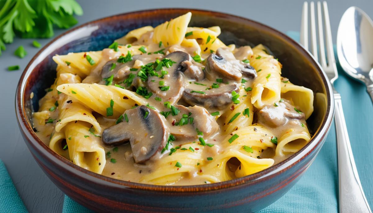 Vegan Mushroom Stroganoff Recipe