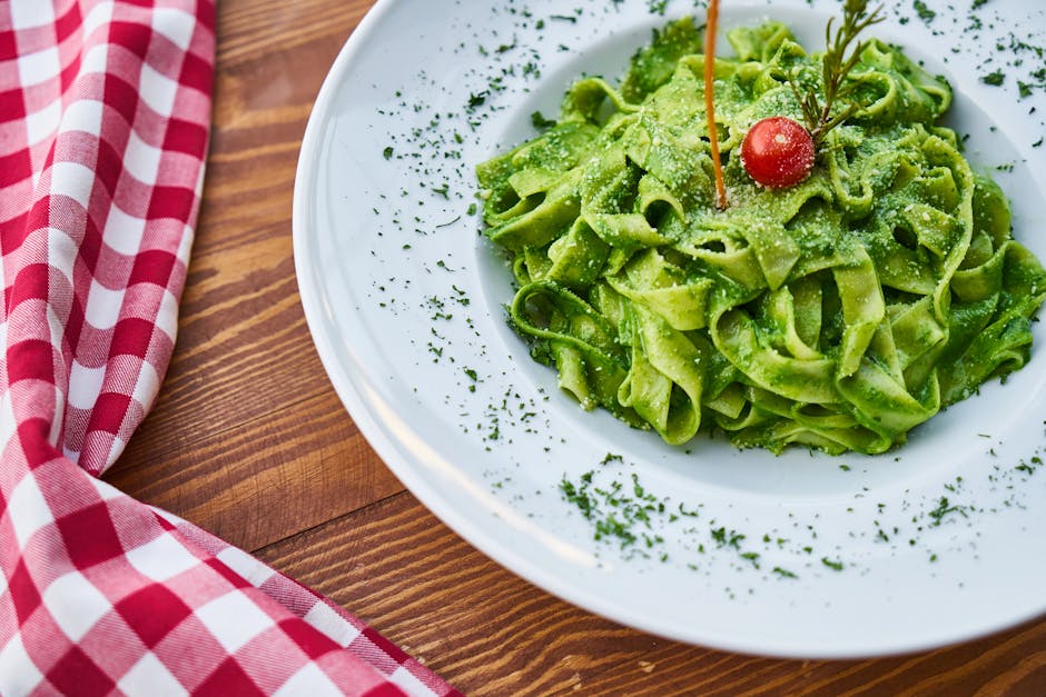 Vegan Pesto Pasta Recipe