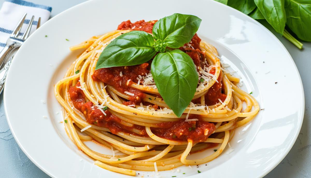 Vegan Spaghetti Marinara Recipe