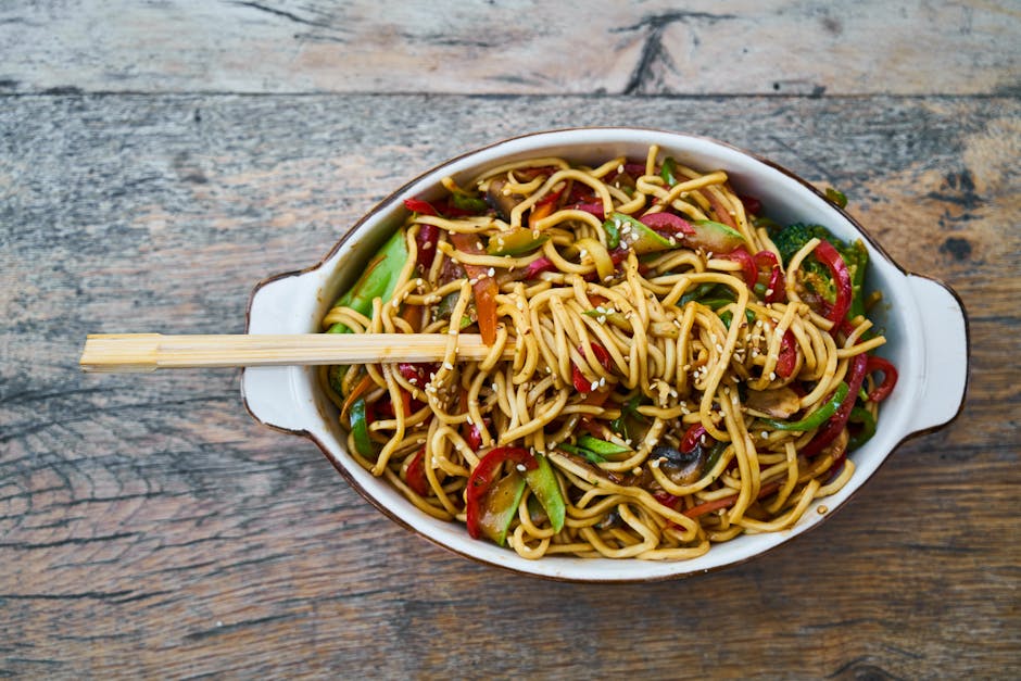 Vegetable Stir-Fried Noodles