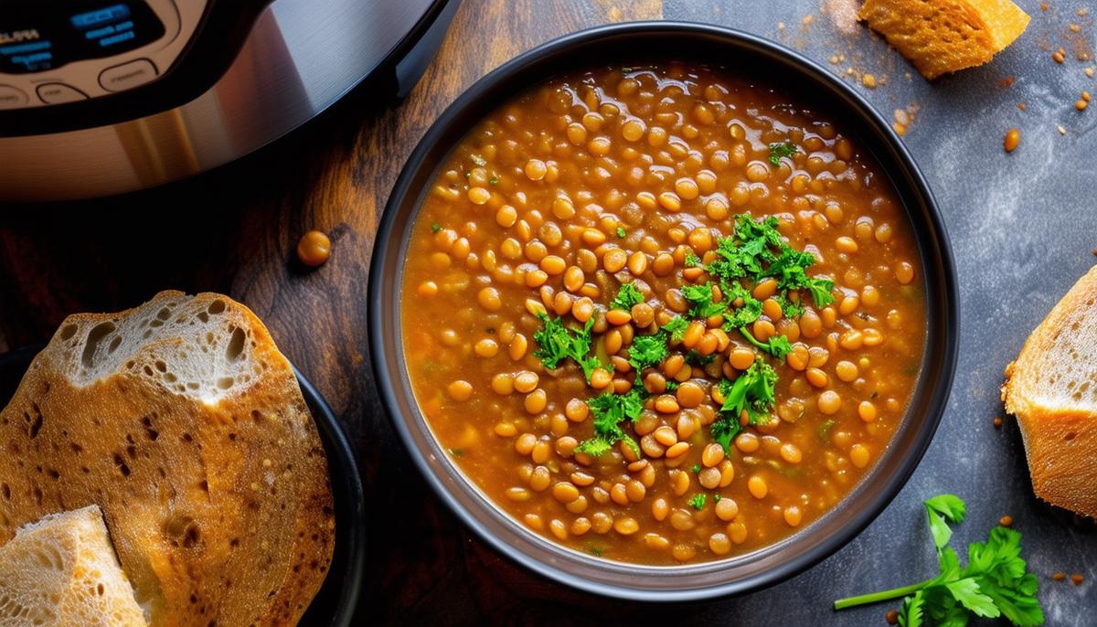 Instant Pot Lentil Soup